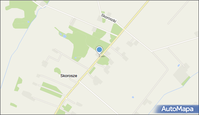 Skorosze, Skorosze, mapa Skorosze