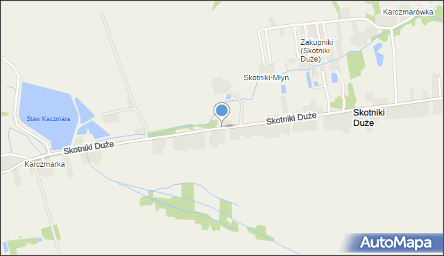 Skotniki Duże, Skotniki Duże, mapa Skotniki Duże