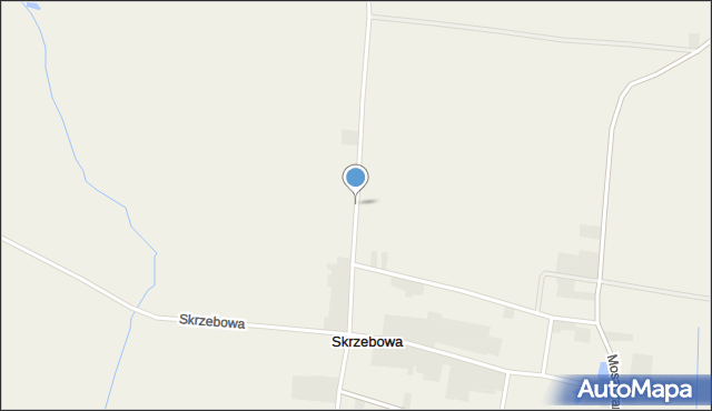 Skrzebowa, Skrzebowa, mapa Skrzebowa