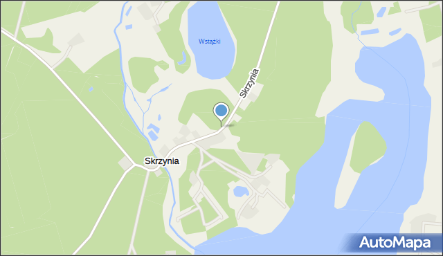 Skrzynia, Skrzynia, mapa Skrzynia