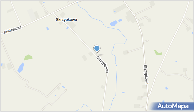 Skrzypkowo, Skrzypkowo, mapa Skrzypkowo