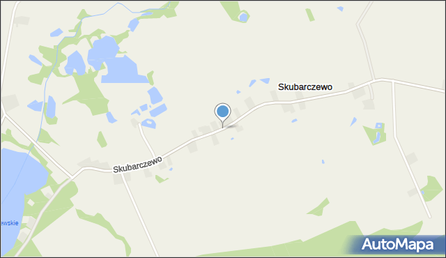 Skubarczewo, Skubarczewo, mapa Skubarczewo