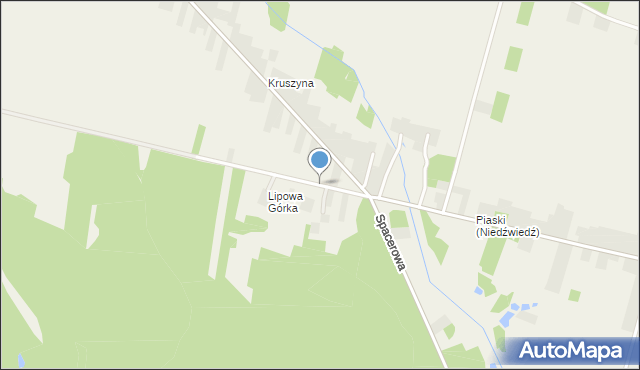 Strawczyn, Skrajna, mapa Strawczyn