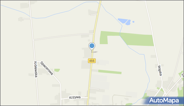 Ciążeń, Słupecka, mapa Ciążeń