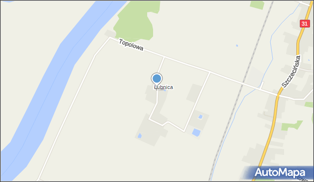 Daleszewo, Słoneczna, mapa Daleszewo