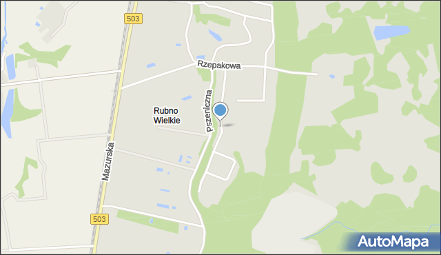 Elbląg, Słonecznikowa, mapa Elbląga