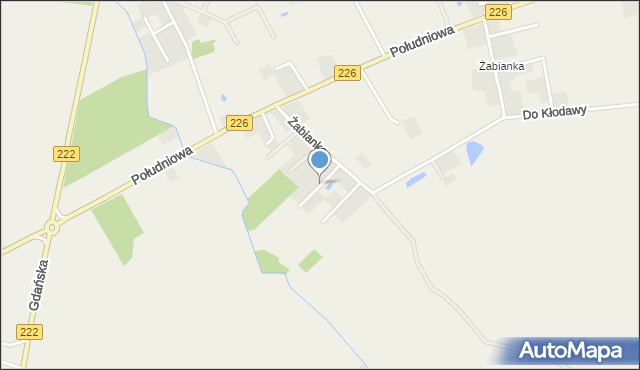 Jagatowo, Słoneczne Wzgórze, mapa Jagatowo