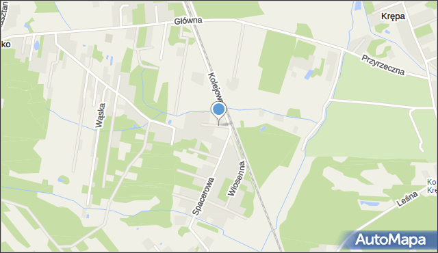 Jeziórko gmina Prażmów, Słoneczna, mapa Jeziórko gmina Prażmów