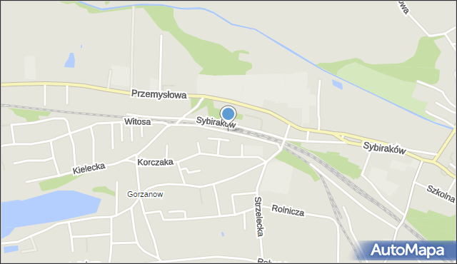 Lubsko, Śląska, mapa Lubsko