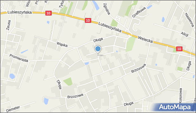 Mierzyn gmina Dobra (Szczecińska), Słoneczna, mapa Mierzyn gmina Dobra (Szczecińska)