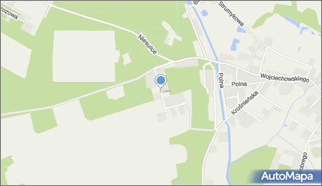 Ołobok gmina Skąpe, Słoneczna, mapa Ołobok gmina Skąpe