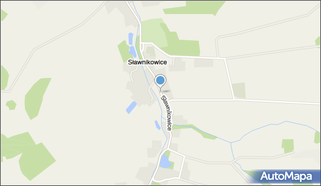 Sławnikowice, Sławnikowice, mapa Sławnikowice