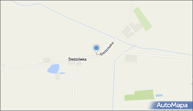 Śledziówka gmina Stary Targ, Śledziówka, mapa Śledziówka gmina Stary Targ