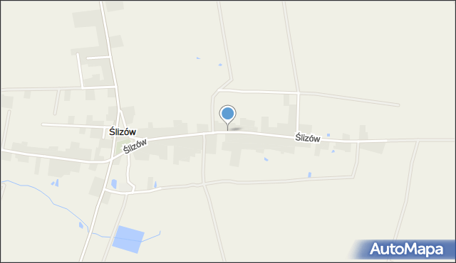 Ślizów, Ślizów, mapa Ślizów