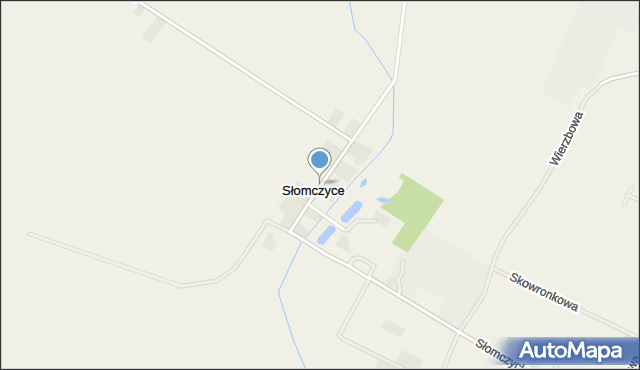 Słomczyce, Słomczyce, mapa Słomczyce