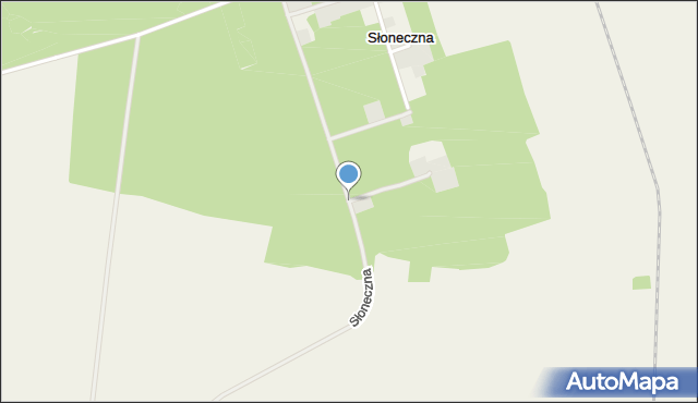 Słoneczna, Słoneczna, mapa Słoneczna