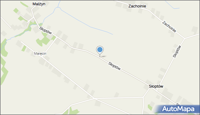 Słoptów, Słoptów, mapa Słoptów