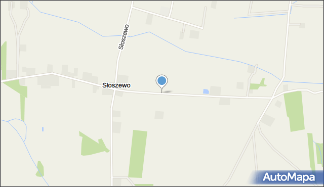 Słoszewo, Słoszewo, mapa Słoszewo