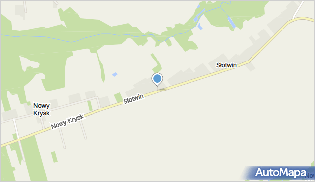 Słotwin, Słotwin, mapa Słotwin