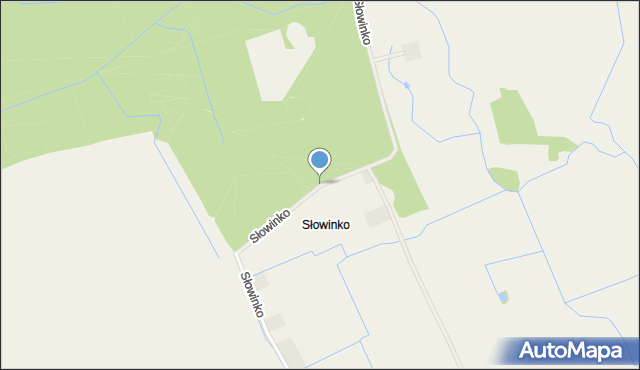 Słowinko, Słowinko, mapa Słowinko