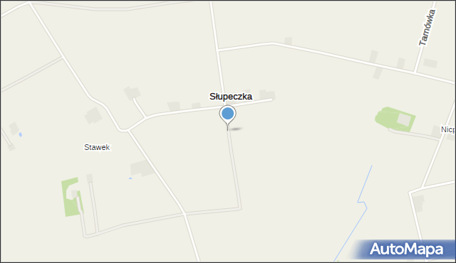 Słupeczka, Słupeczka, mapa Słupeczka