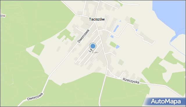 Taciszów, Słoneczna, mapa Taciszów