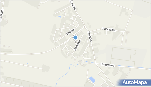 Zalasewo, Słowacka, mapa Zalasewo