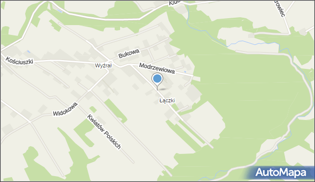 Zelków, Słoneczna, mapa Zelków