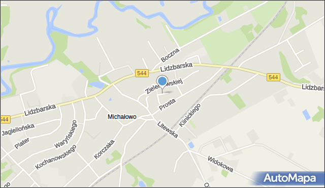 Brodnica, Smoczyńskiego Feliksa, mapa Brodnica