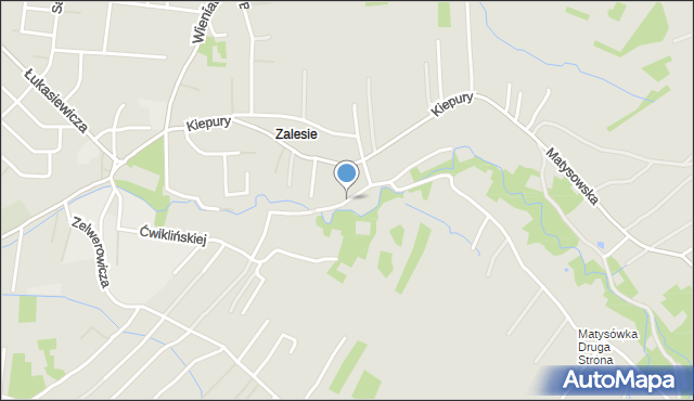 Rzeszów, Smosarskiej Jadwigi, mapa Rzeszów