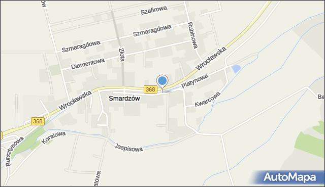 Smardzów gmina Oleśnica, Smardzów, mapa Smardzów gmina Oleśnica