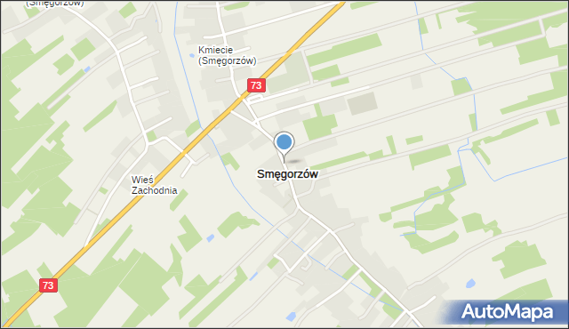 Smęgorzów, Smęgorzów, mapa Smęgorzów