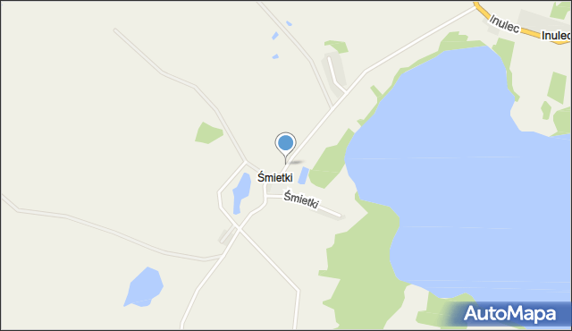 Śmietki, Śmietki, mapa Śmietki