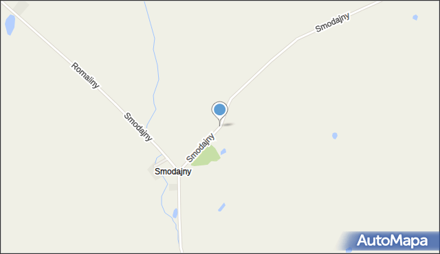 Smodajny, Smodajny, mapa Smodajny