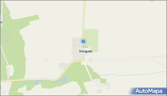 Smogulec, Smogulec, mapa Smogulec