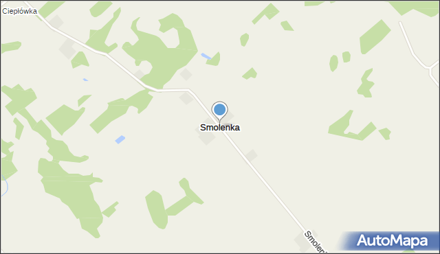 Smolenka, Smolenka, mapa Smolenka