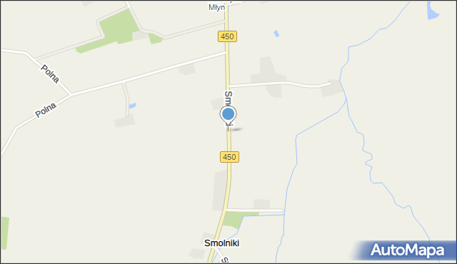 Smolniki gmina Grabów nad Prosną, Smolniki, mapa Smolniki gmina Grabów nad Prosną