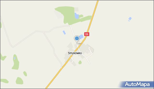 Smykówko, Smykówko, mapa Smykówko