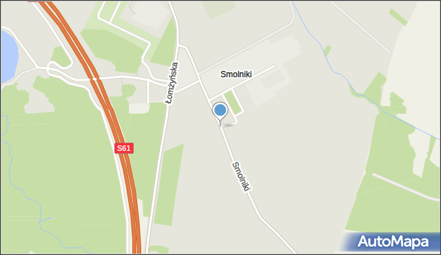 Stawiski, Smolniki, mapa Stawiski