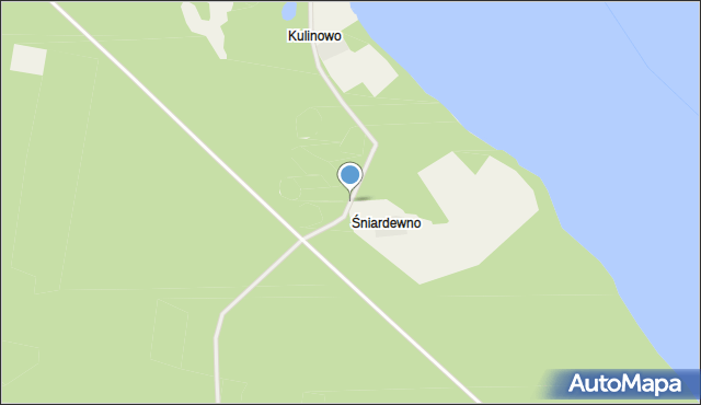 Śniardewno, Śniardewno, mapa Śniardewno