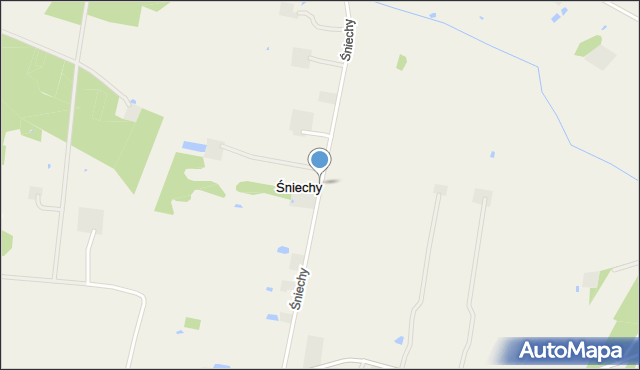 Śniechy, Śniechy, mapa Śniechy