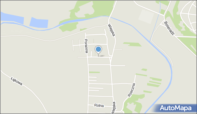 Siemianowice Śląskie, Sosnowa, mapa Siemianowice Śląskie