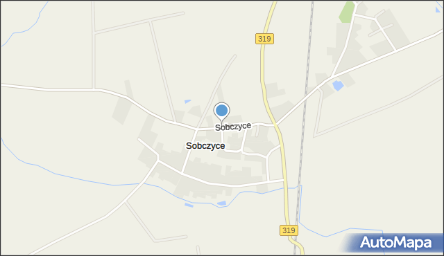 Sobczyce, Sobczyce, mapa Sobczyce