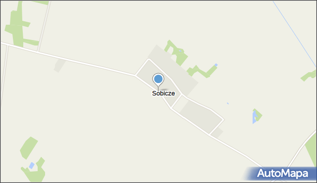 Sobicze, Sobicze, mapa Sobicze