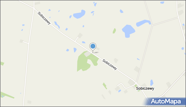 Sobiczewy, Sobiczewy, mapa Sobiczewy