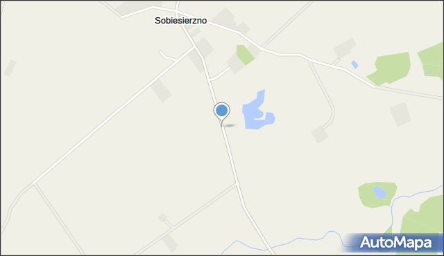 Sobiesierzno, Sobiesierzno, mapa Sobiesierzno