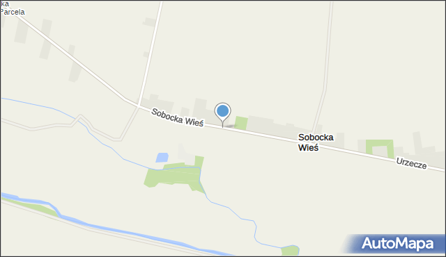 Sobocka Wieś, Sobocka Wieś, mapa Sobocka Wieś