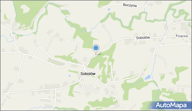 Sobolów, Sobolów, mapa Sobolów