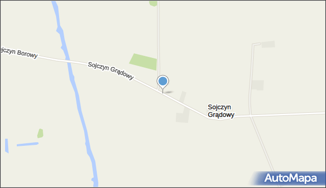 Sojczyn Grądowy, Sojczyn Grądowy, mapa Sojczyn Grądowy