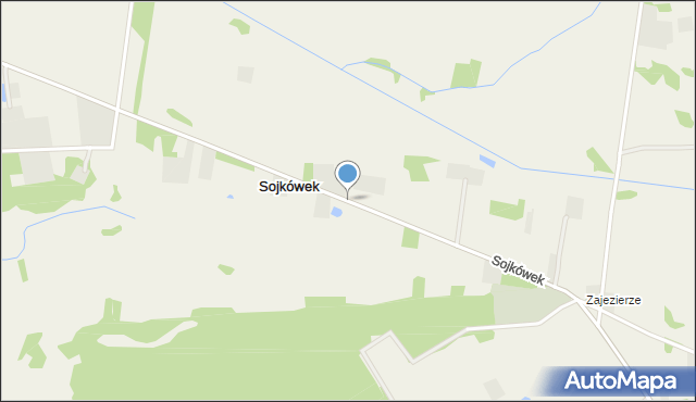 Sojkówek, Sojkówek, mapa Sojkówek